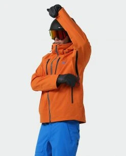 Stio Men's Environ Jacket -STIO Sales M Environ Jacket Burnt Orange 3