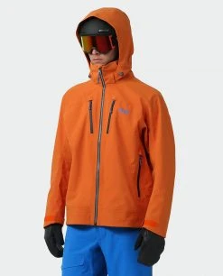 Stio Men's Environ Jacket -STIO Sales M Environ Jacket Burnt Orange 4