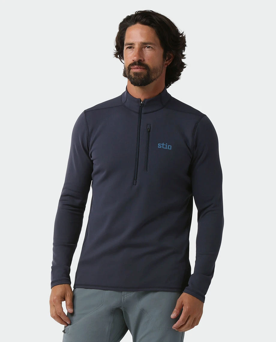 Stio Men's Fremont Stretch Fleece Half Zip 16 Stio Men's Fremont Stretch Fleece Half Zip - Image 14