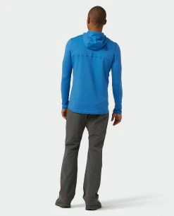 Stio Men's Fremont Stretch Fleece Hoodie -STIO Sales M Fremont Stretch Fleece Hoodie Alpine Lake Temp 4
