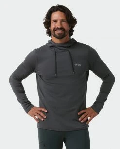 Stio Men's Fremont Stretch Fleece Hoodie -STIO Sales M Fremont Stretch Fleece Hoodie Tap Shoe Temp 1