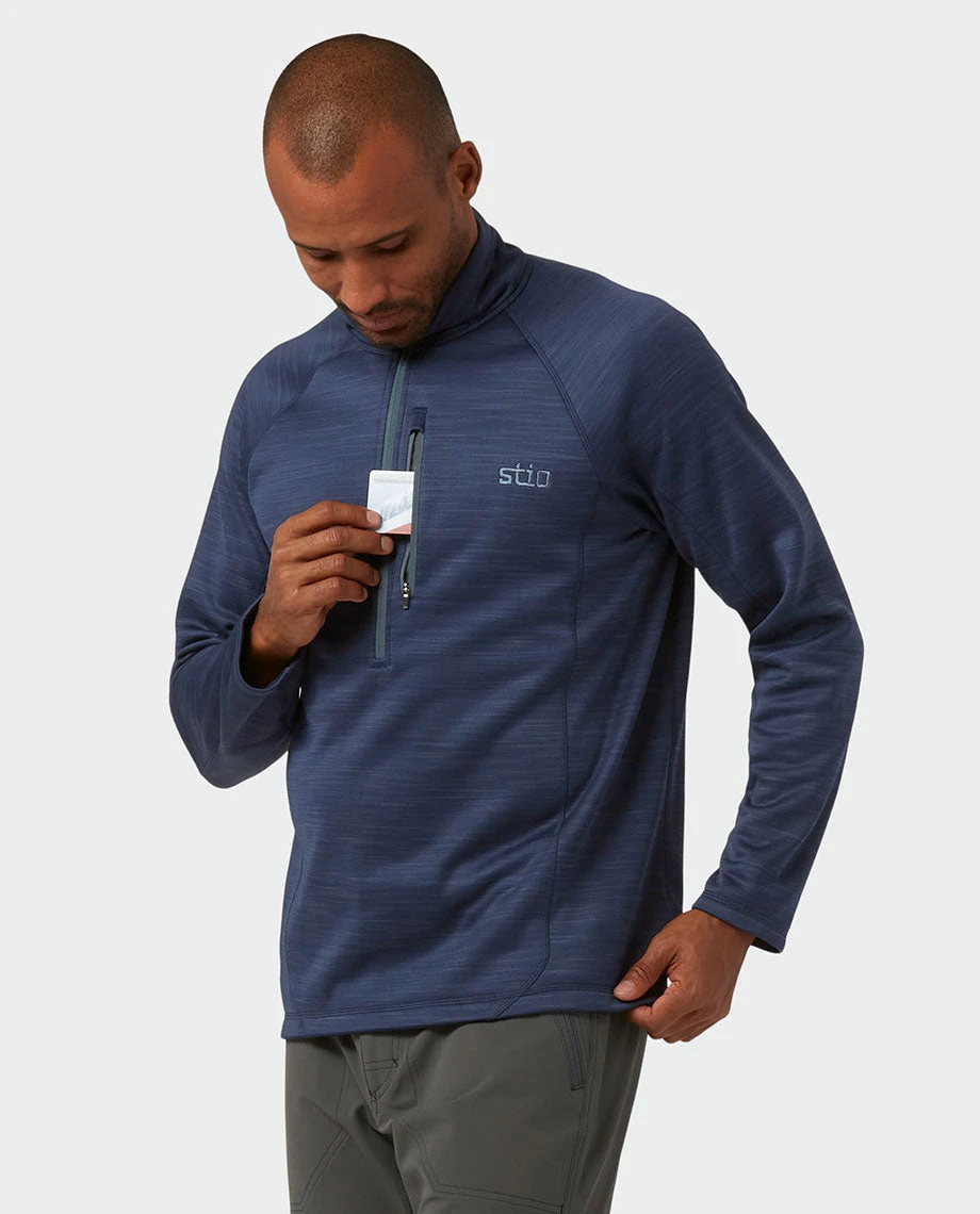 Stio Men's Gannett Peak Fleece Half Zip 21 Stio Men's Gannett Peak Fleece Half Zip - Image 19