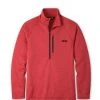 Stio Men's Gannett Peak Fleece Half Zip -STIO Sales M Gannett Peak Half Zip Risk Red
