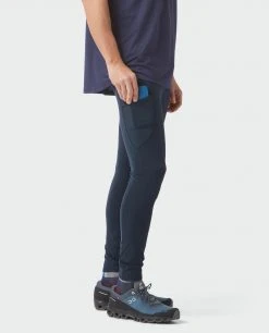 Stio Men's Glide Tech Tight -STIO Sales M Glide Tech Tight Maritime Blue 6 Bottom