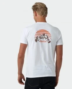Stio Men's Grand Horizon Tee -STIO Sales M Grand Horizon Tee White 2