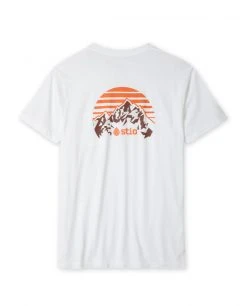 STIO Sales -STIO Sales M Grand Horizon Tee White Back