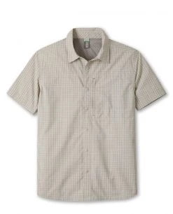 Stio Men's Hagen Trail Shirt -STIO Sales M Hagen Trail Shirt Pebble Plaid