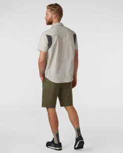 Stio Men's Hagen Trail Shirt -STIO Sales M Hagen Trail Shirt Pebble Plaid 4