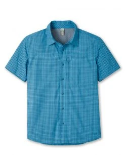 Stio Men's Hagen Trail Shirt -STIO Sales M Hagen Trail Shirt River Shimmer Plaid