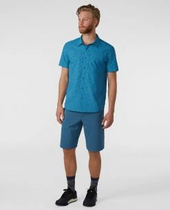 Stio Men's Hagen Trail Shirt -STIO Sales M Hagen Trail Shirt River Shimmer Plaid 4