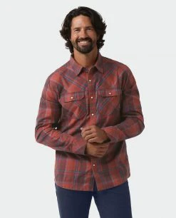 Stio Men's Hayden Shirt 35 Stio Men's Hayden Shirt -STIO Sales M Hayden Shirt Roasted Beet Plaid 2