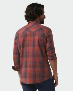 Stio Men's Hayden Shirt 36 Stio Men's Hayden Shirt -STIO Sales M Hayden Shirt Roasted Beet Plaid 3
