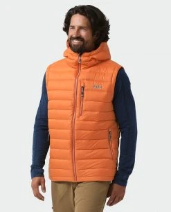 Stio Men's Hometown Down Hooded Vest 51 Stio Men's Hometown Down Hooded Vest -STIO Sales M Hometown Down Hooded Vest Burnt Orange 1