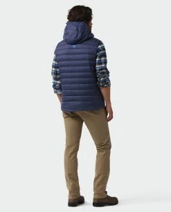 Stio Men's Hometown Down Hooded Vest 76 Stio Men's Hometown Down Hooded Vest -STIO Sales M Hometown Down Hooded Vest Mulberry 5