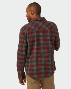 Stio Men's Hutkeeper Flannel Shirt -STIO Sales M Hutkeeper Flannel Shirt Magnet Plaid 3