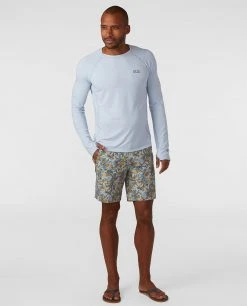 Stio Men's Hylas Crew LS -STIO Sales M Hylas Crew LS Misty Cloud 2