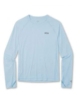 Stio Men's Hylas Crew LS -STIO Sales M Hylas Crew Misty Cloud