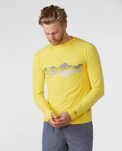 Stio Men's Hylas Hooded Pullover -STIO Sales M Hylas Hooded Pullover Dazzling Sunflower 1