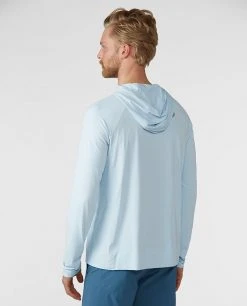 Stio Men's Hylas Hooded Pullover -STIO Sales M Hylas Hooded Pullover Misty Cloud 2