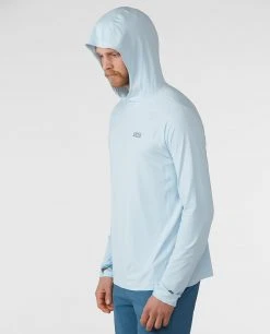 Stio Men's Hylas Hooded Pullover -STIO Sales M Hylas Hooded Pullover Misty Cloud 3