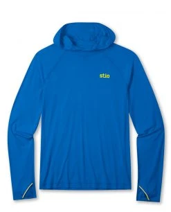Stio Men's Hylas Hooded Pullover -STIO Sales M Hylas Pullover Blue Jolt