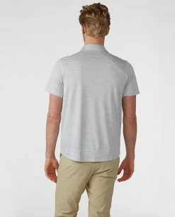 Stio Men's Icefloe Tech Polo SS 15 Stio Men's Icefloe Tech Polo SS -STIO Sales M Icefloe Tech Polo Quiet Gray 2