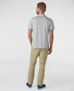 Stio Men's Icefloe Tech Polo SS 17 Stio Men's Icefloe Tech Polo SS -STIO Sales M Icefloe Tech Polo Quiet Gray 4