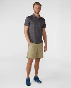 Stio Men's Icefloe Tech Polo SS 21 Stio Men's Icefloe Tech Polo SS -STIO Sales M Icefloe Tech Polo Scorched Rock 3