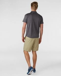 Stio Men's Icefloe Tech Polo SS 22 Stio Men's Icefloe Tech Polo SS -STIO Sales M Icefloe Tech Polo Scorched Rock 4