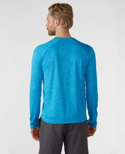 Stio Men's Icefloe Tech Tee LS -STIO Sales M Icefloe Tech Tee LS Rapid Blue 2