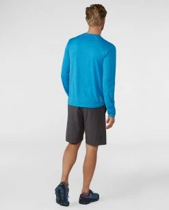 Stio Men's Icefloe Tech Tee LS -STIO Sales M Icefloe Tech Tee LS Rapid Blue 4