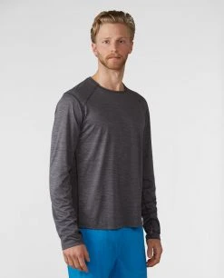 Stio Men's Icefloe Tech Tee LS -STIO Sales M Icefloe Tech Tee LS Scorched Rock 1