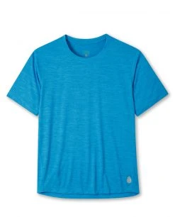 Stio Men's Icefloe Tech Tee SS -STIO Sales M Icefloe Tech Tee SS Rapid Blue