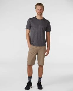 Stio Men's Icefloe Tech Tee SS -STIO Sales M Icefloe Tech Tee SS Scorched Rock 3