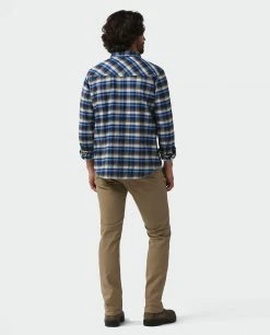 Stio Men's Junction Midweight Flannel Shirt 54 Stio Men's Junction Midweight Flannel Shirt -STIO Sales M Junction Midweight Flannel Shirt Alpine Lake Plaid 5