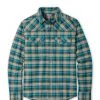 Stio Men's Junction Midweight Flannel Shirt 2 Stio Men's Junction Midweight Flannel Shirt -STIO Sales M Junction Midweight Flannel Shirt Deep Delta Plaid