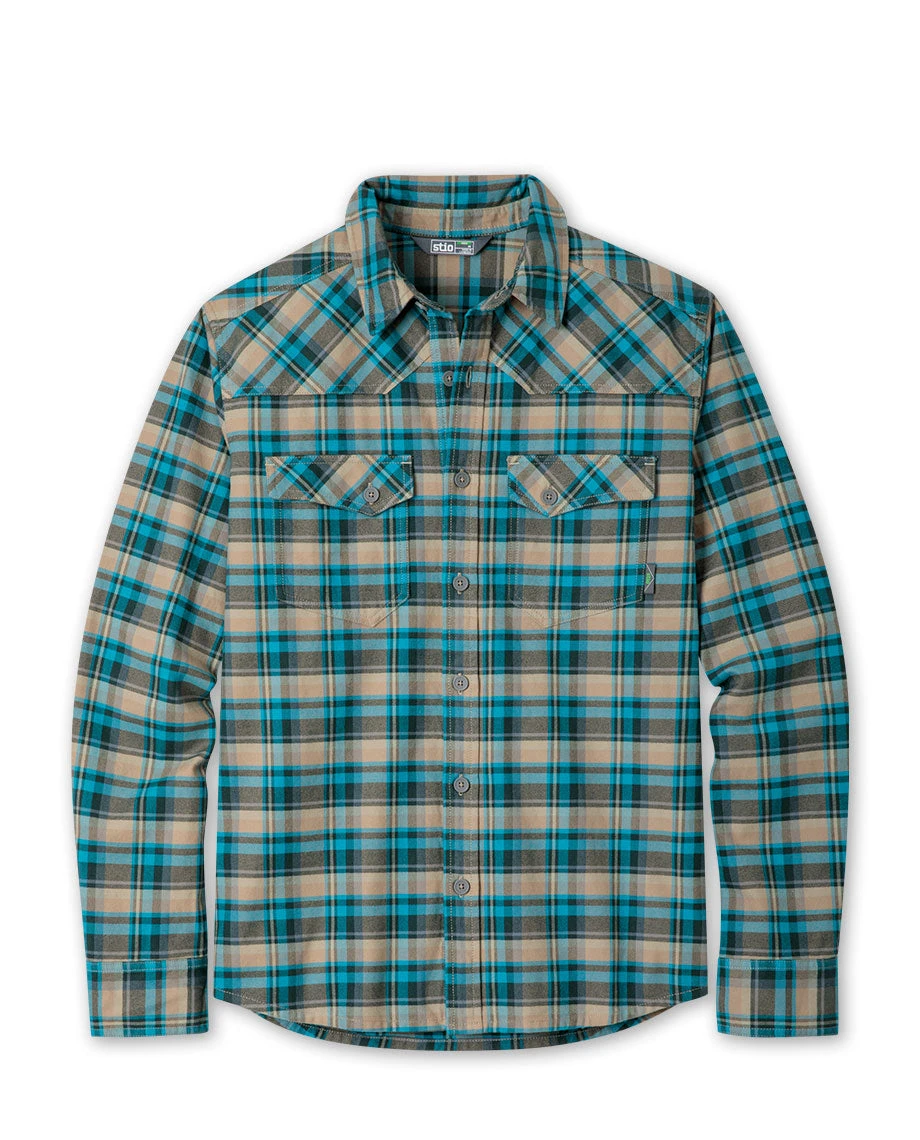Stio Men's Junction Midweight Flannel Shirt 3 Stio Men's Junction Midweight Flannel Shirt