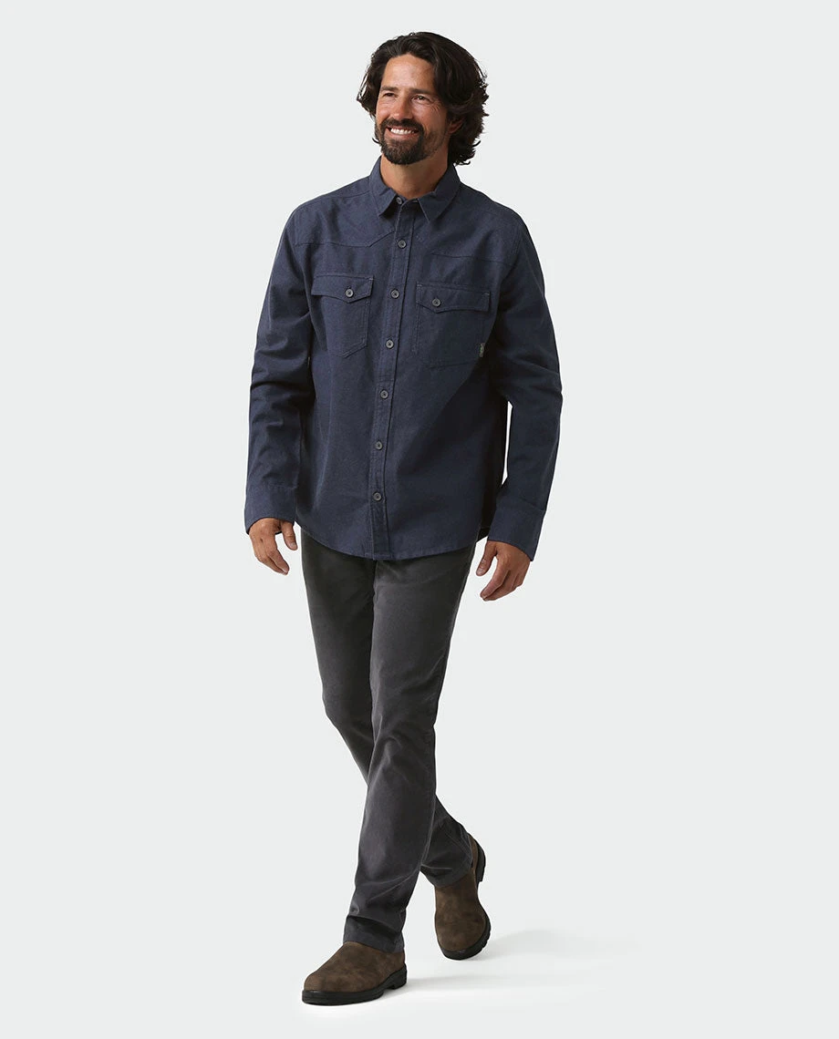 Stio Men's Junction Midweight Flannel Shirt 18 Stio Men's Junction Midweight Flannel Shirt - Image 16