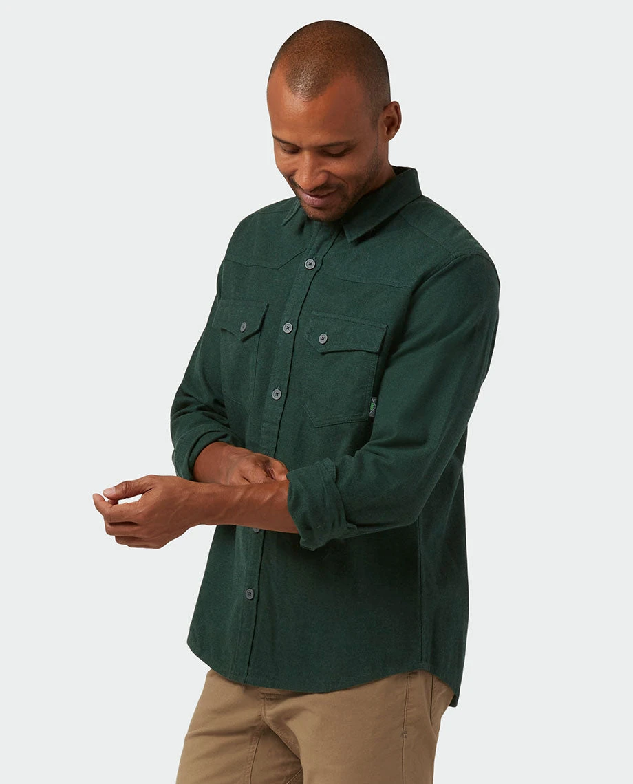 Stio Men's Junction Midweight Flannel Shirt 29 Stio Men's Junction Midweight Flannel Shirt - Image 27