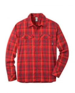 Stio Men's Lone Tree Shirt -STIO Sales M Lone Tree Shirt Oxblood