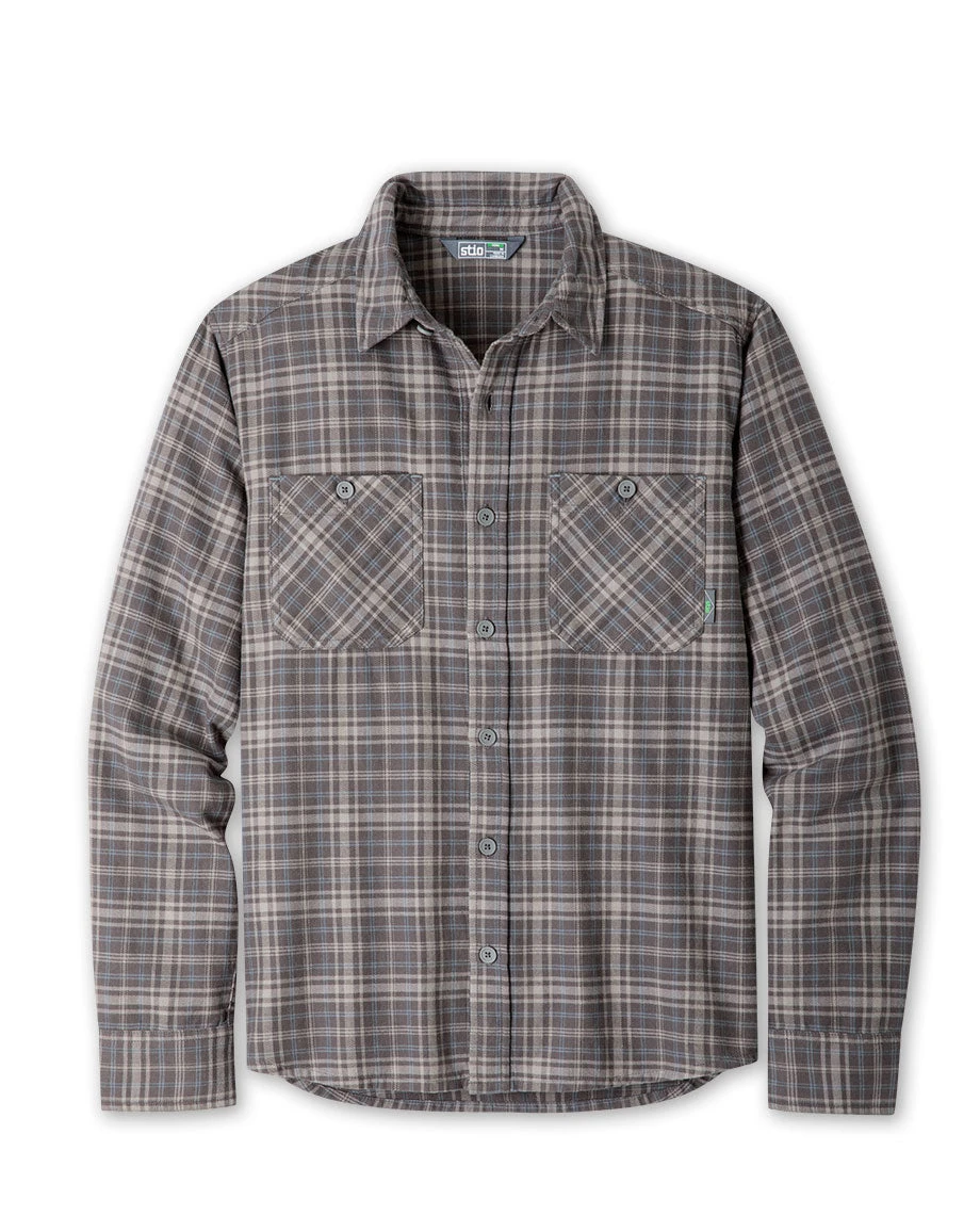 Stio Men's Miter Lightweight Flannel Shirt 8 Stio Men's Miter Lightweight Flannel Shirt - Image 6