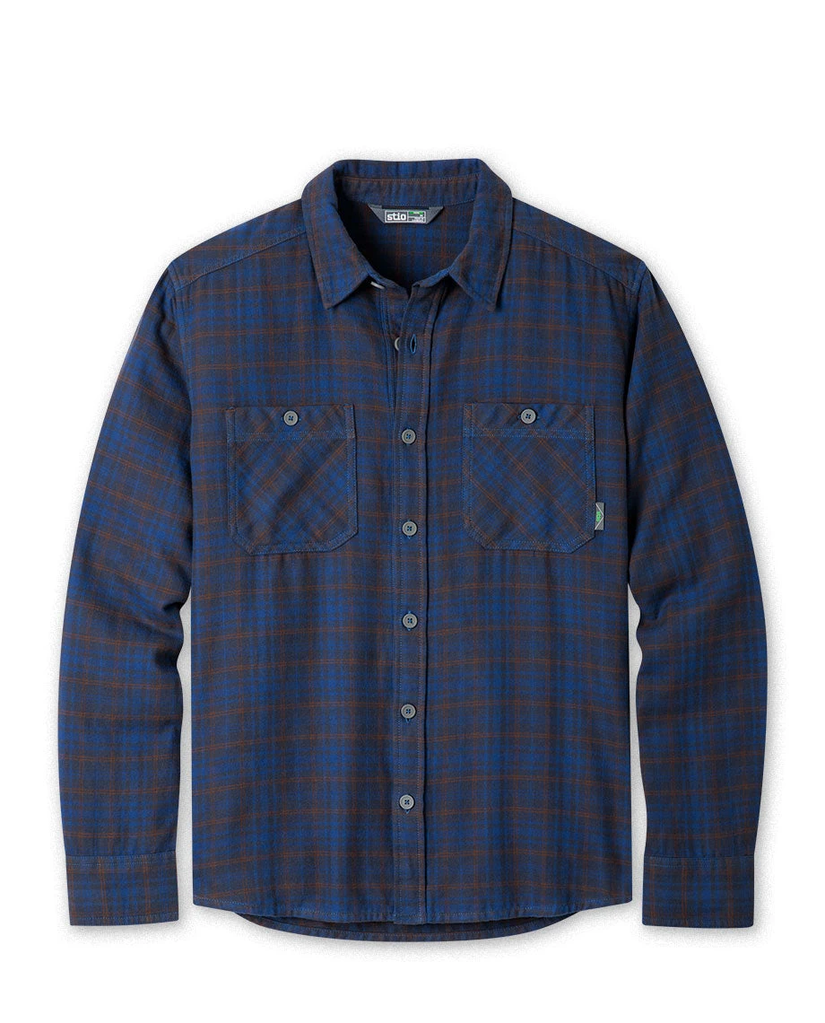 Stio Men's Miter Lightweight Flannel Shirt 19 Stio Men's Miter Lightweight Flannel Shirt - Image 17