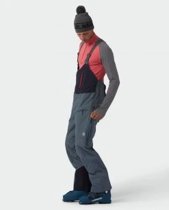 Stio Men's Objective Pro Bib -STIO Sales M Objective Pro Bib Stormy Weather 3