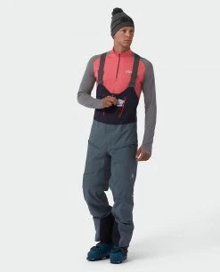 Stio Men's Objective Pro Bib -STIO Sales M Objective Pro Bib Stormy Weather 4