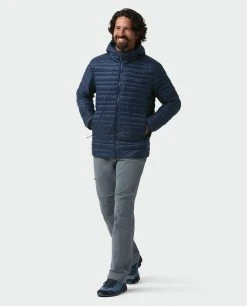 Stio Men's Pinion Down Hooded Jacket -STIO Sales M Pinion Down Hooded Jacket Mountain Shadow 3