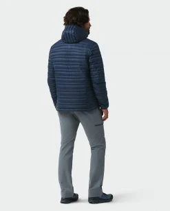 Stio Men's Pinion Down Hooded Jacket -STIO Sales M Pinion Down Hooded Jacket Mountain Shadow 4