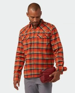 Stio Men's Pinion Down Hooded Jacket -STIO Sales M Pinion Down Hooded Jacket Roasted Beet 5