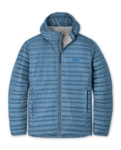 Stio Men's Pinion Down Hooded Jacket -STIO Sales M Pinion Down Hooded Jacket Sturdy Blue