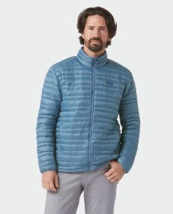 Stio Men's Pinion Down Sweater -STIO Sales M Pinion Down Sweater Sturdy Blue 3 Top