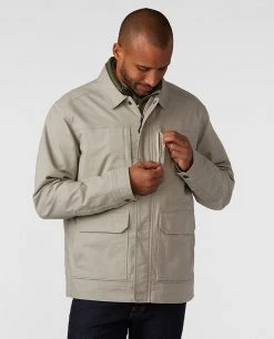 Stio Men's Rivet® Canvas Utility Jacket -STIO Sales M Rivet Canvas Utility Jacket Talus 2
